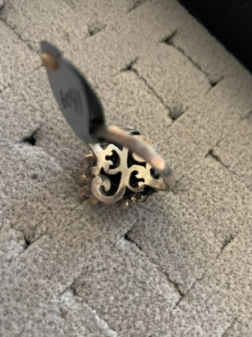 NWT Vintage Sterling Silver Ring Sz 6 Handmade Boho Bob Stringer Y2K 80/90s $275 - Picture 8 of 16